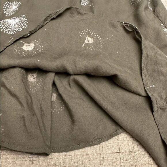 MELROSE AND MARKET Top Womens Medium Dandelion Sleeveless Flowy Blouse Boxy - Picture 5 of 8